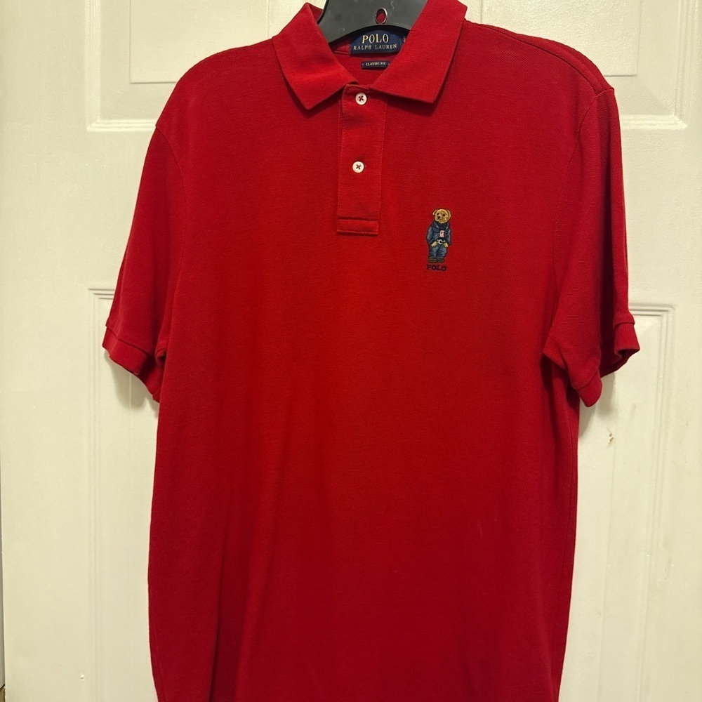 Ralph Lauren Vibrant Red Polo. Classic hard to find. - Picture 5 of 7